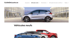 Desktop Screenshot of guidedelauto.ca