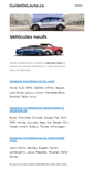 Mobile Screenshot of guidedelauto.ca